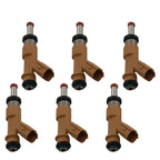 Set of 6 Fuel Injectors for Toyota 4Runner, FJ Cruiser, Tundra V6 (2010–2019)