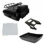 Trunk Backrest Pad Mount Rack Base Plate for Harley Road Glide (2014–2026)