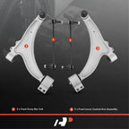 Set of 4 Front Control Arms with Ball Joints for Buick LaCrosse (2010–2012)