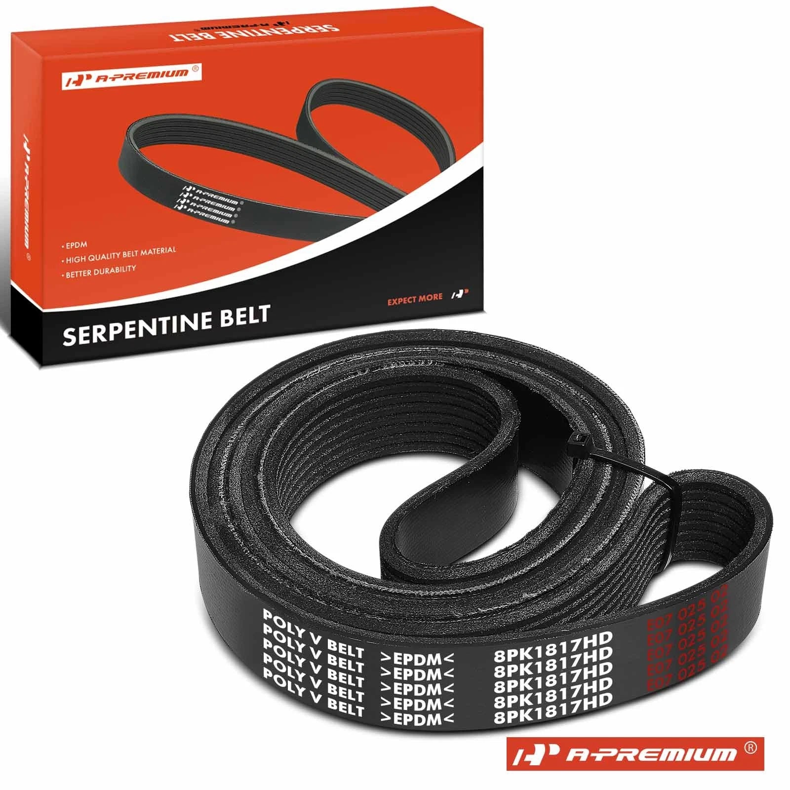 Heavy Duty Serpentine Belt for Ford F-250 F-350 Super Duty (1999–2016)