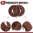 Set of 2 Oil Seal Rotary Shaft Seal FKM Rubber 20x47x7mm
