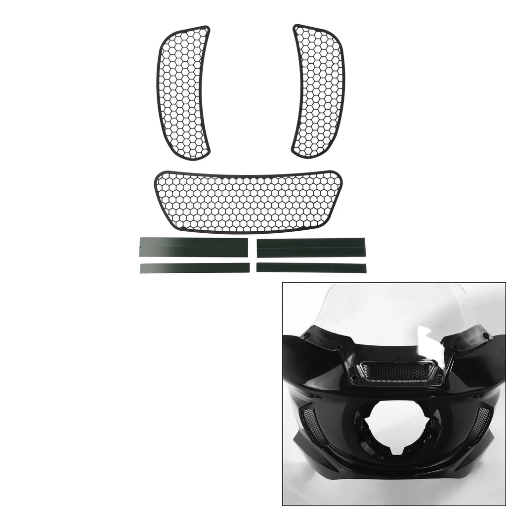 Fairing Mesh Vent Screen Grills for Harley Low Rider ST FXLRST FXRST (2022–2025)