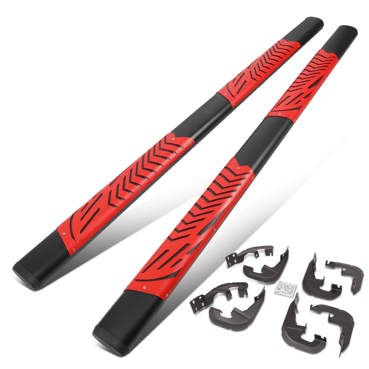 Set of 2 Running Boards for Silverado Sierra 2019–2022 (5.5" Crew Cab)