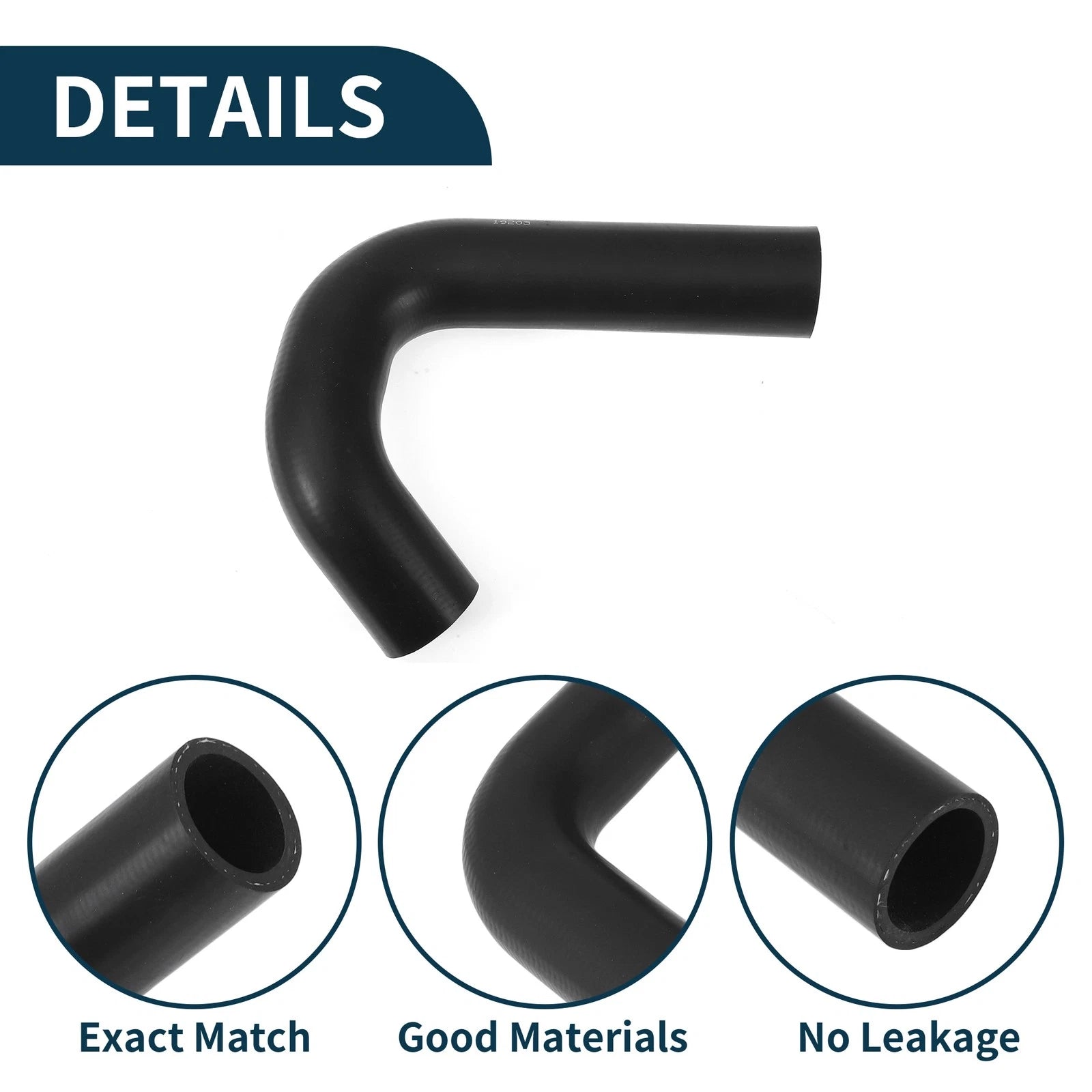 Radiator Hose Water Pump Outlet Pipe for Ford Escape (2001–2012) 2S7Z8A577AA Rubber