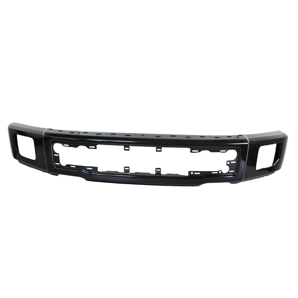 Replacement Primed Steel Front Bumper Face Bar w/Fog Lights for 2015-2017 Ford