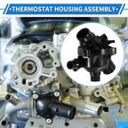 Engine Coolant Thermostat Housing Assembly for BMW 328i xDrive (2009–2013), Z4 (2006–2016)