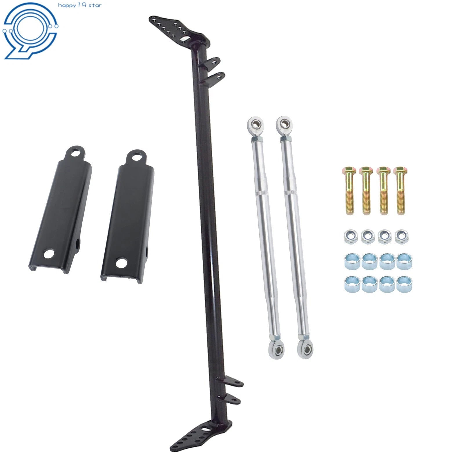 Front Traction Tie Bar Kit for Honda Civic (1992–2000) Acura Integra (1994–2001)