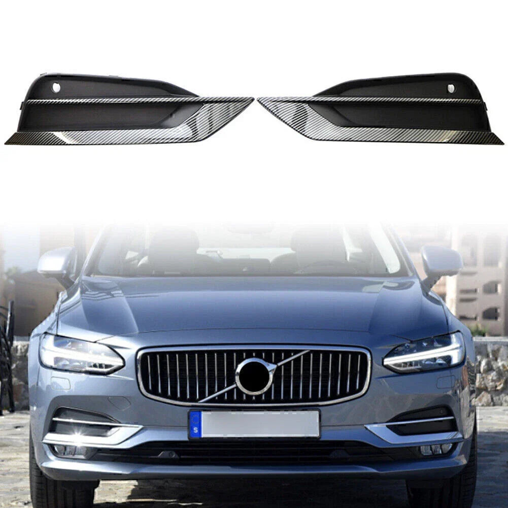 Front Fog Light Grilles  for Volvo S90 V90 (2016-2019)