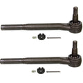 Set of 2 Inner Steering Tie Rod Ends Moog for Dodge Ram 1500 2500 3500 (RWD)