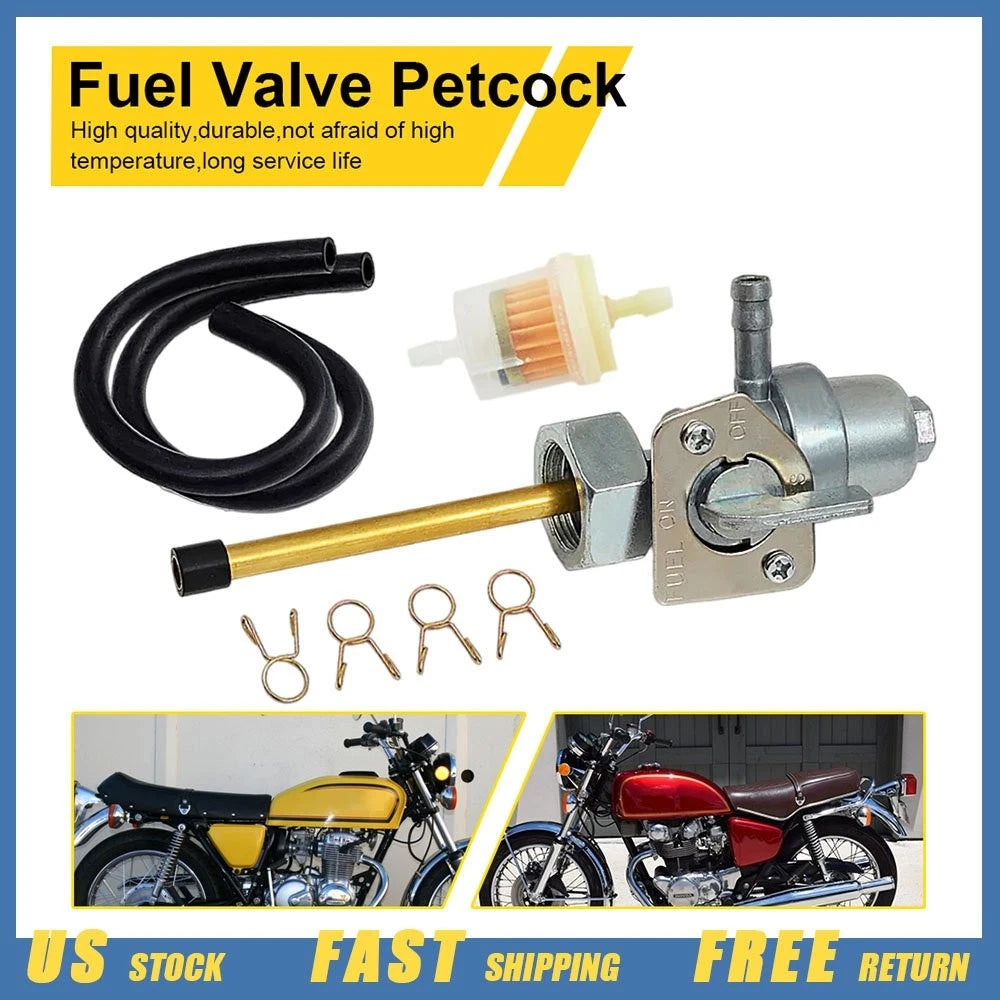 Fuel Petcock Valve for Honda ATC250ES ATC250SX ATC350X (1985–1987)