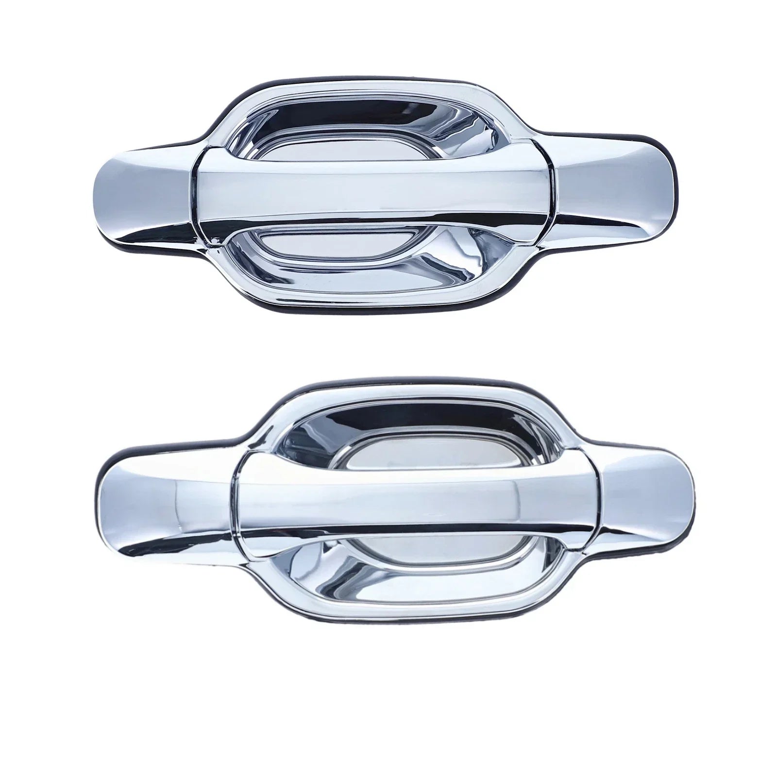 2pcs Rear LH+RH Chrome Outer Door Handle for Holden Rodeo RA, Colorado (1999–2004)