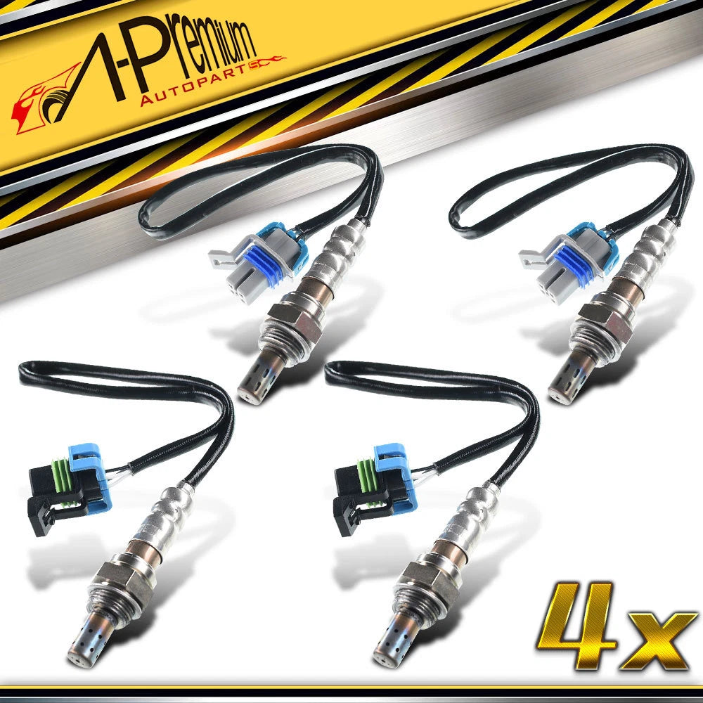 Set of 4 O2 Oxygen Sensors for Chevy Silverado 2500 HD 
