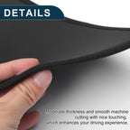 Car Door Anti Kick Pad Sticker Protector for Honda Civic (2012) - Black Set