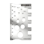 Pitch Measurement Gauge Screw Measuring Tool
