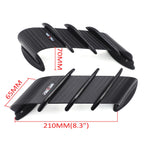 Universal Motorcycle Front Fairing Winglets Side Spoilers (Universal)