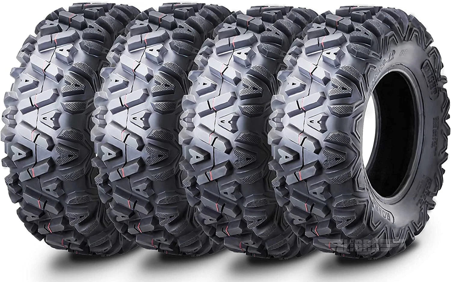 Set of 4 ATV UTV Tires 26x9-14 6PR Mud (Fits )