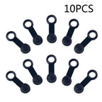 10Pcs Brake Bleed Nipple Screw Dust Cap Cover for Motorcycle (Motorbike)