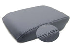 Center Armrest Cover for Acura TL (2004–2008) Black Leather Stitch