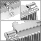 2X Full Aluminum Racing Radiator for Toyota Corolla AE86/4AGE (1984–1987)