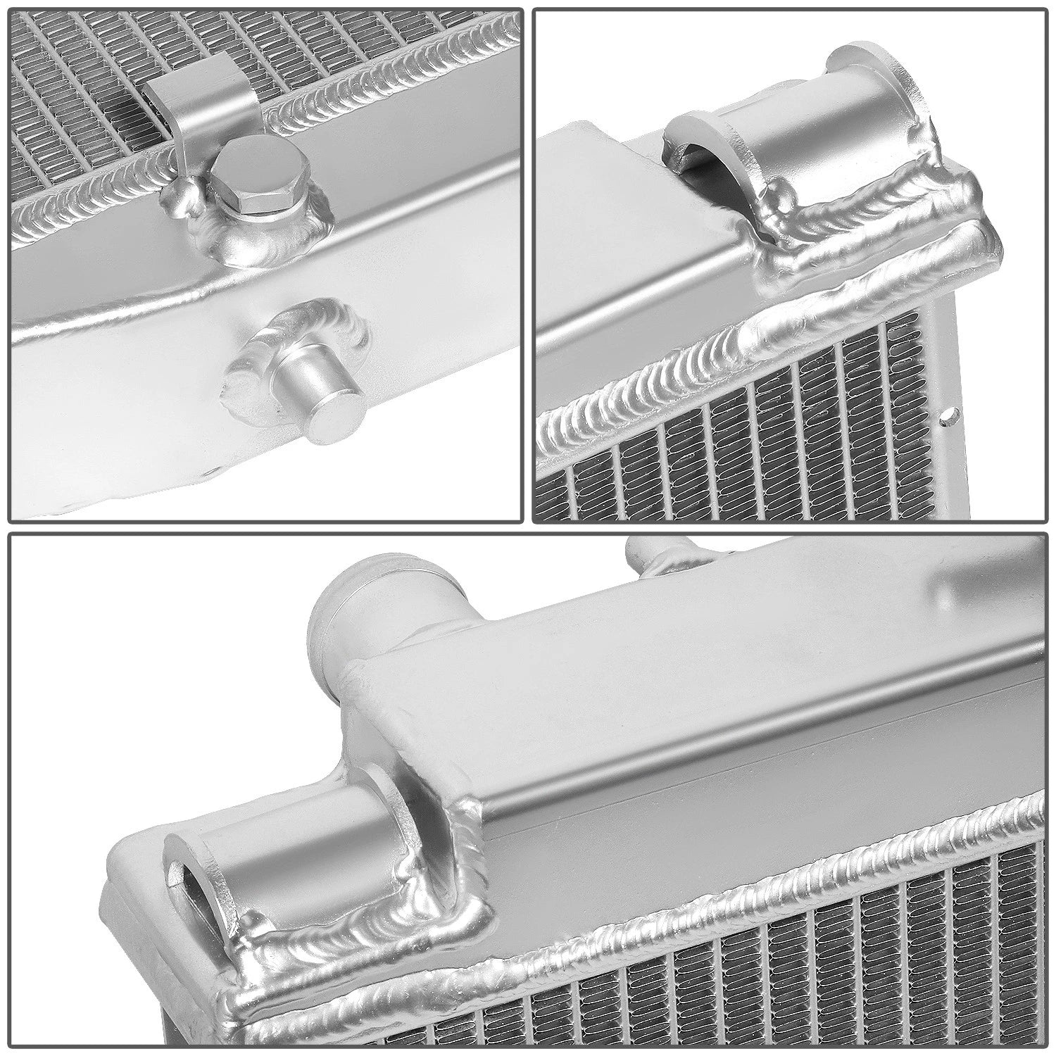 2X Full Aluminum Racing Radiator for Toyota Corolla AE86/4AGE (1984–1987)