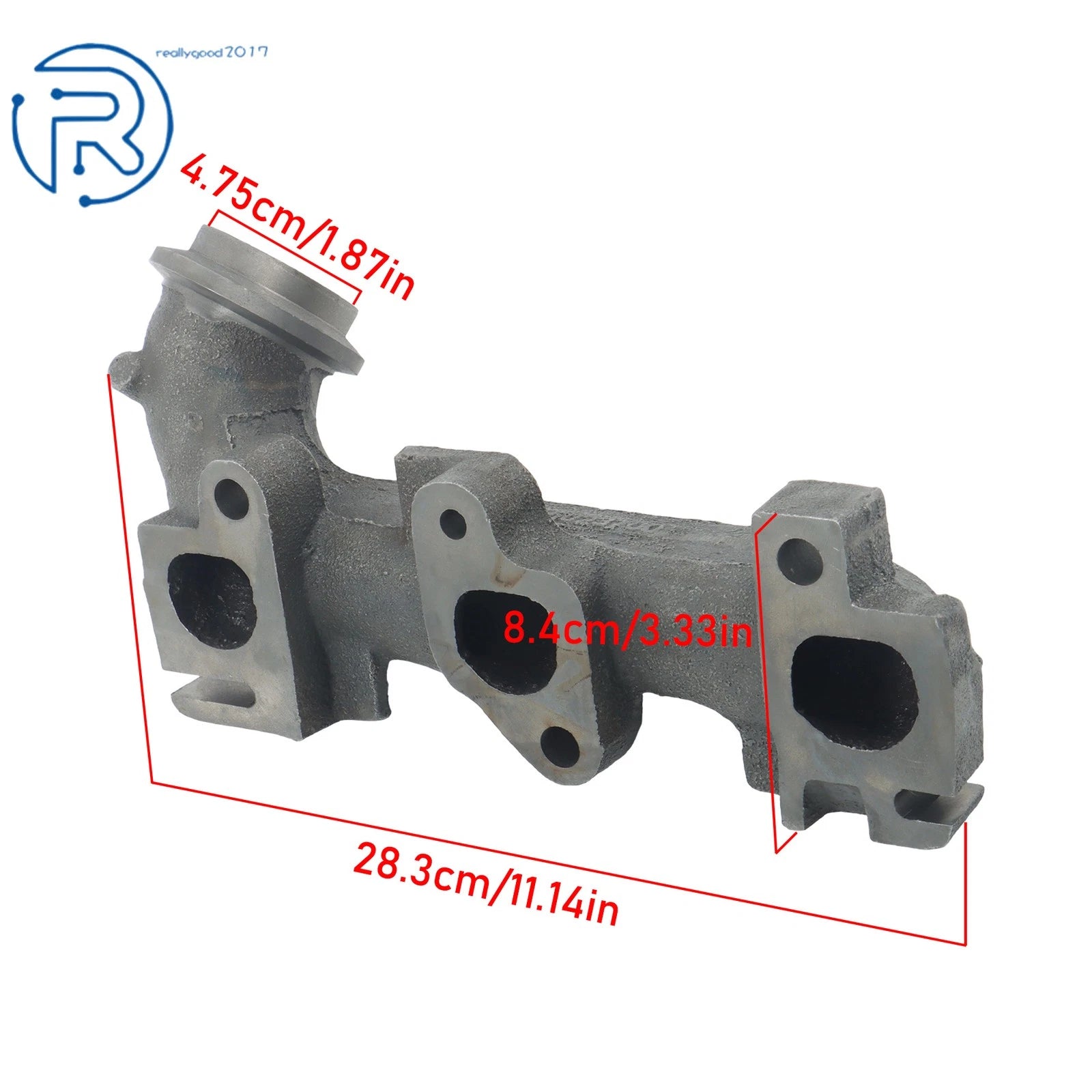 RH Exhaust Manifold w/Gasket Kit for Jeep Liberty (2002–2004) 674-700