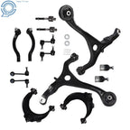 14pcs Suspension Control Arms and Tie Rods for Honda Accord (2003–2006)