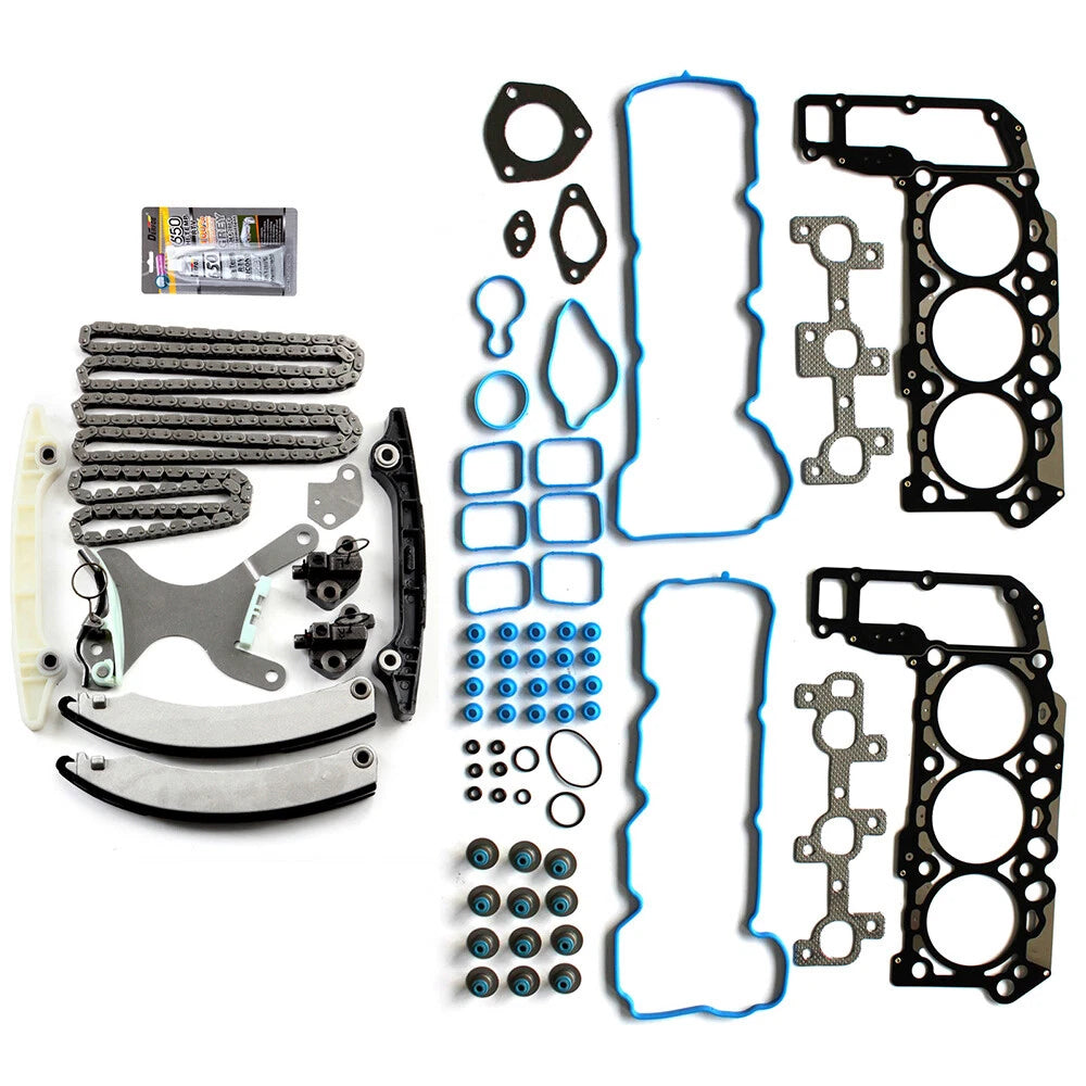 Timing Chain Kit & Head Gasket Set for Dodge Nitro, Jeep Liberty, Grand Cherokee (2007–2012)