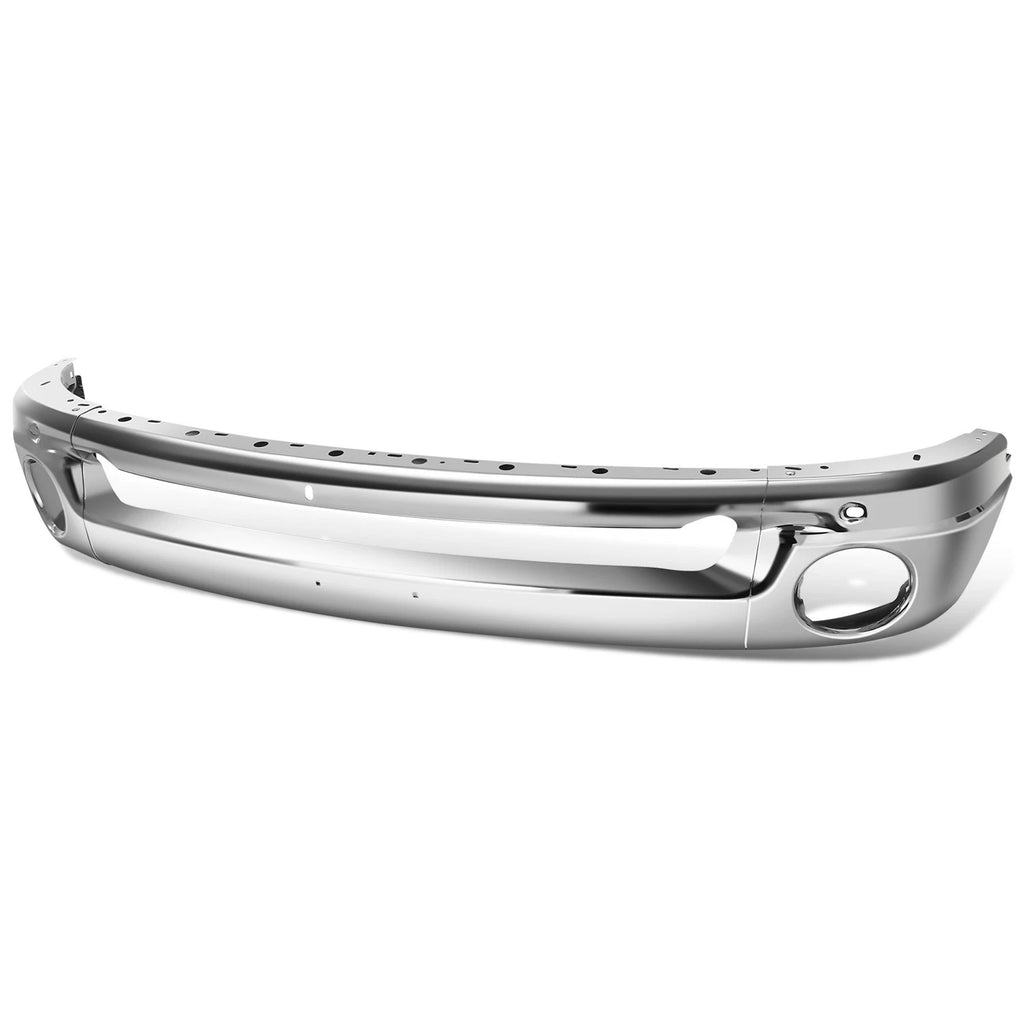 3-Piece Chrome Steel Front Bumper Face Bar for Dodge Ram 1500 2500 3500 (2002–2008)