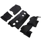 All-Weather Black Floor Mat Set for Chevrolet Tahoe/GMC Yukon (2015–2020)