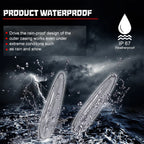 Set of 2 Clear Lens Front Side Marker Lights for Nissan Maxima (2000–2003)