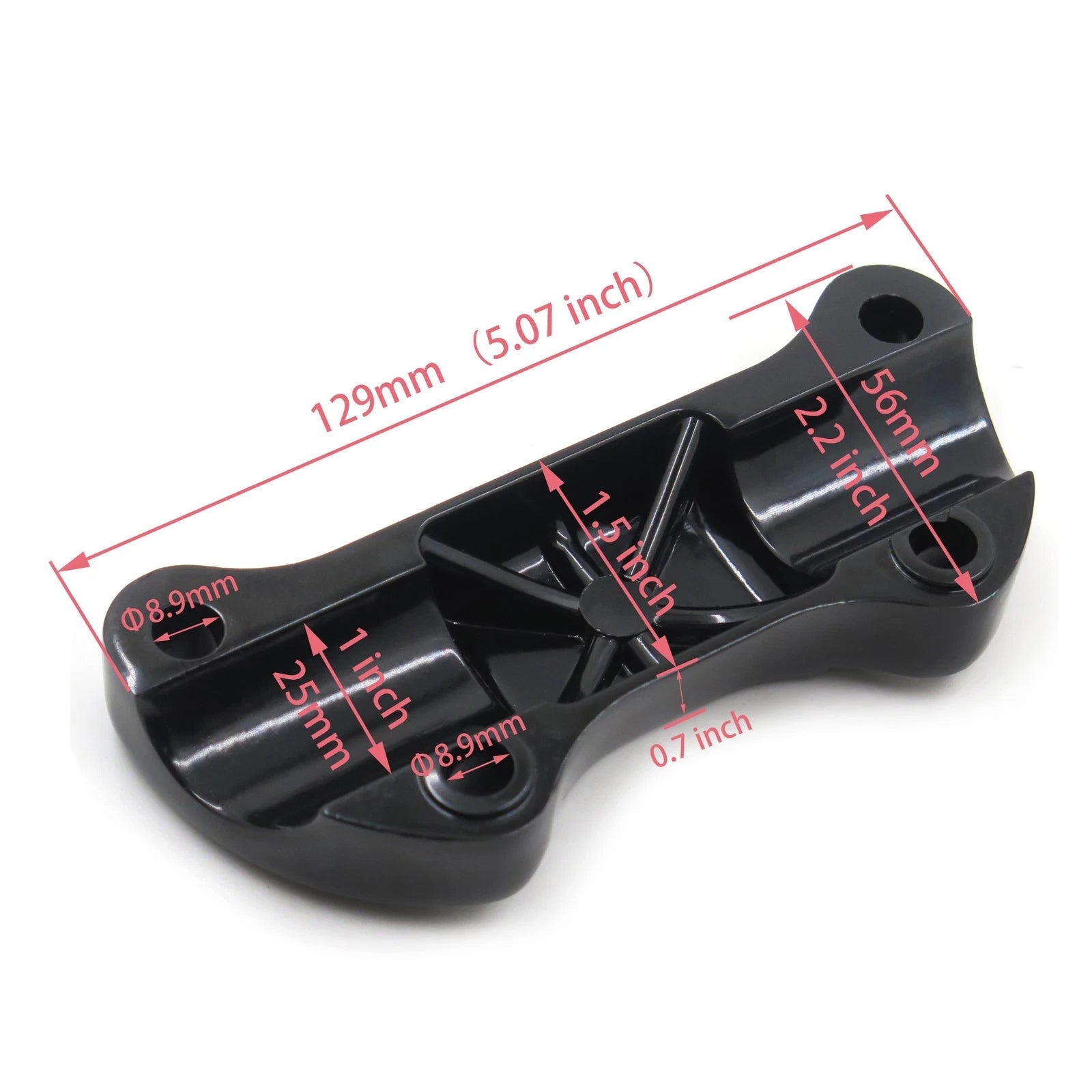 1" 25MM Handlebar Riser Clamp for Harley Sportster 883, Dyna Super Glide