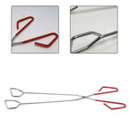 15-Inch Stainless Steel Barbecue Tongs for Grill Tool