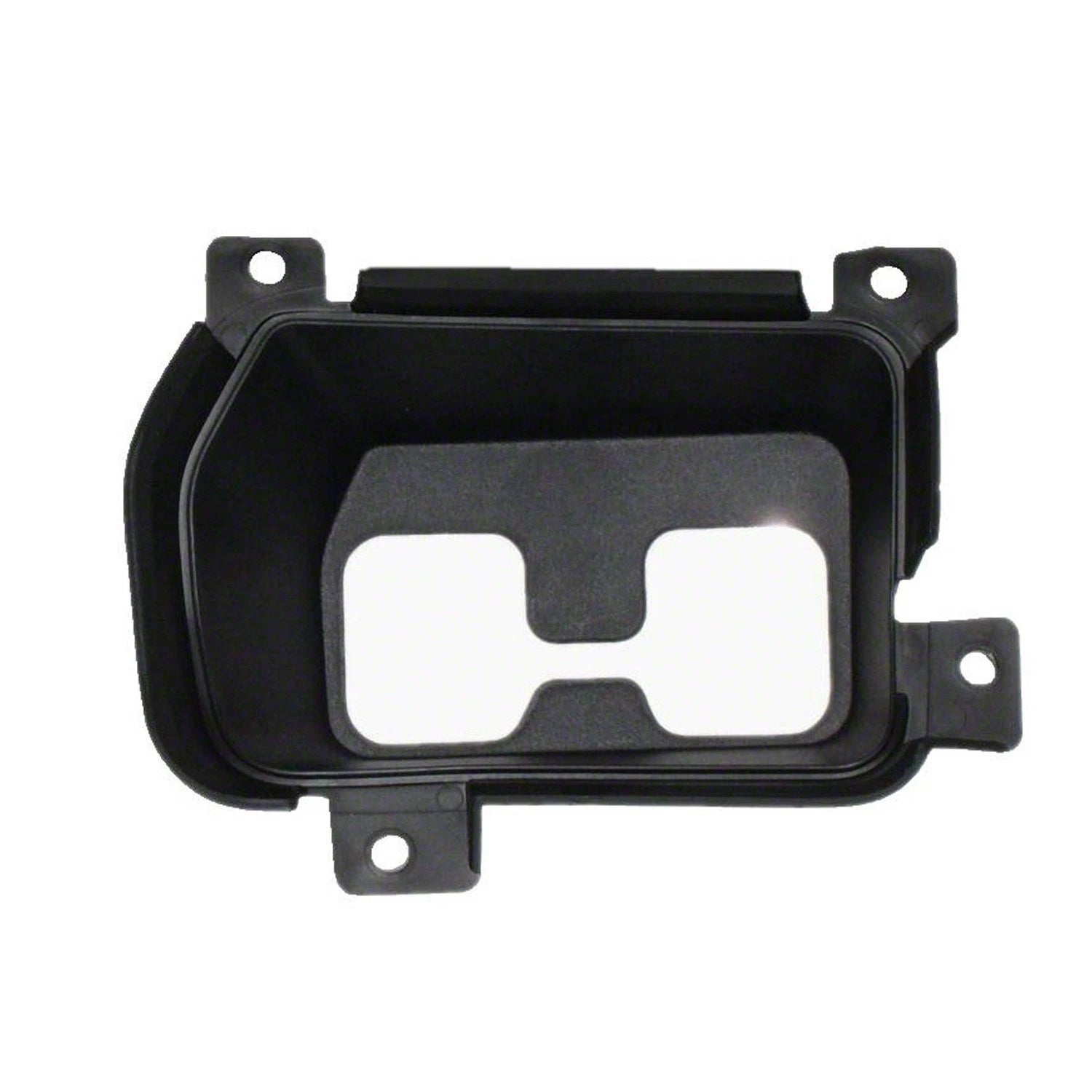 Replacement Black Textured Driver Side Tow Hook Hole Cover for 2014-2015 GMC