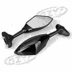 LED Turn Signal Rear View Mirrors for Motorcycle Street Bike