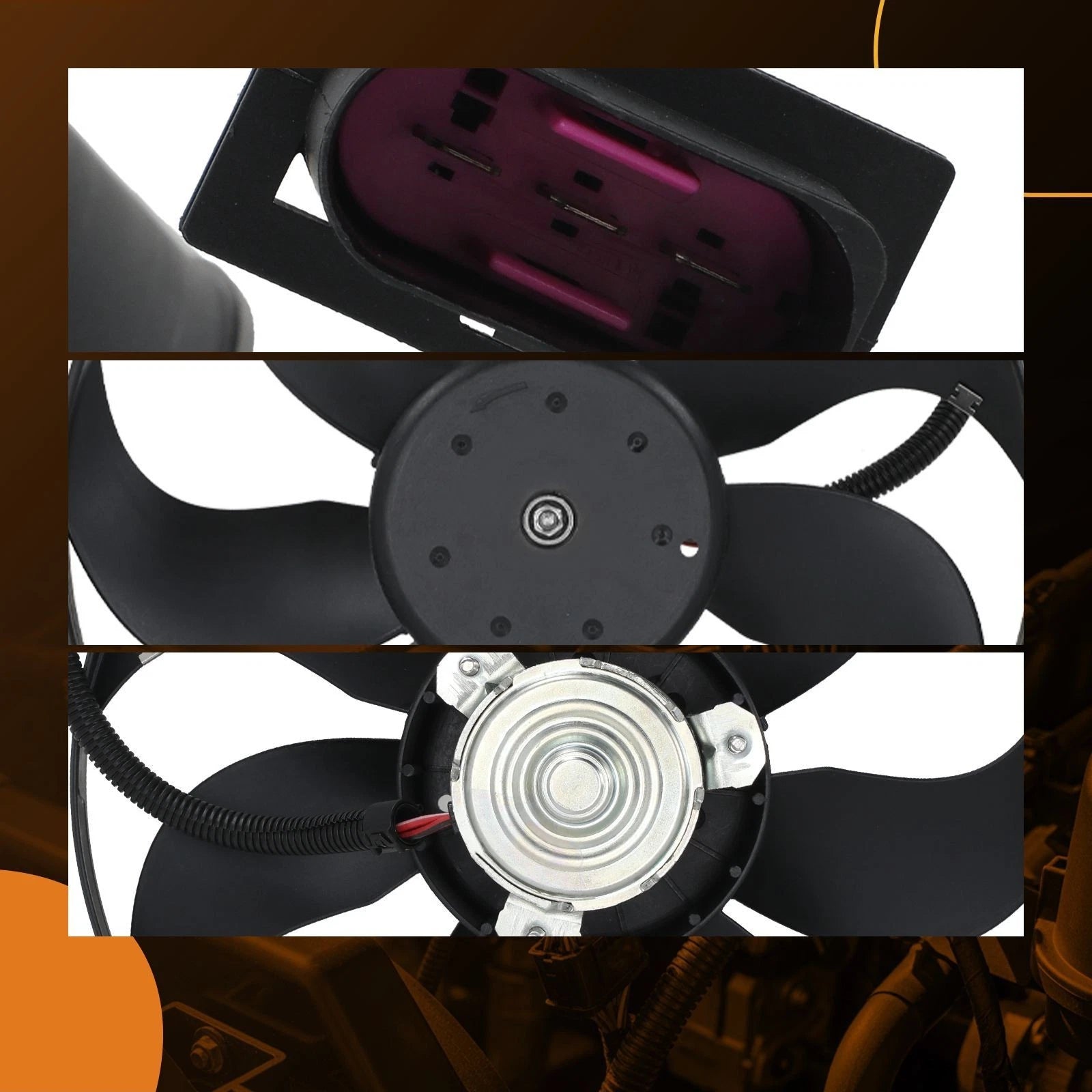 Cooling Fan for Volkswagen Golf Jetta (1999–2006)