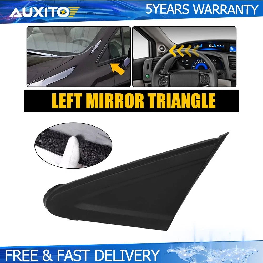 Left Driver Mirror Corner Molding for Honda Civic (2012–2015)