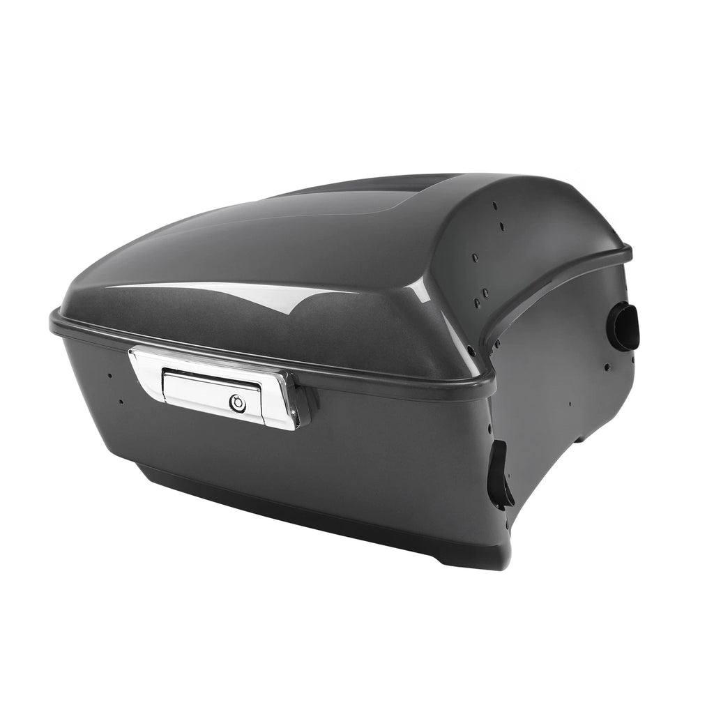 King Trunk for Harley Touring Road King (2014–2025) Gauntlet Gray Metallic