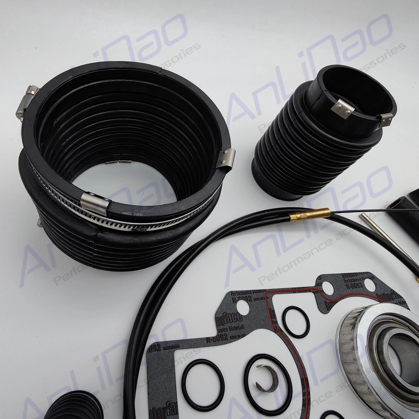 Transom Seal Bellow Kit with Lower Shift Cable for Mercruiser Alpha (30-803097T1)