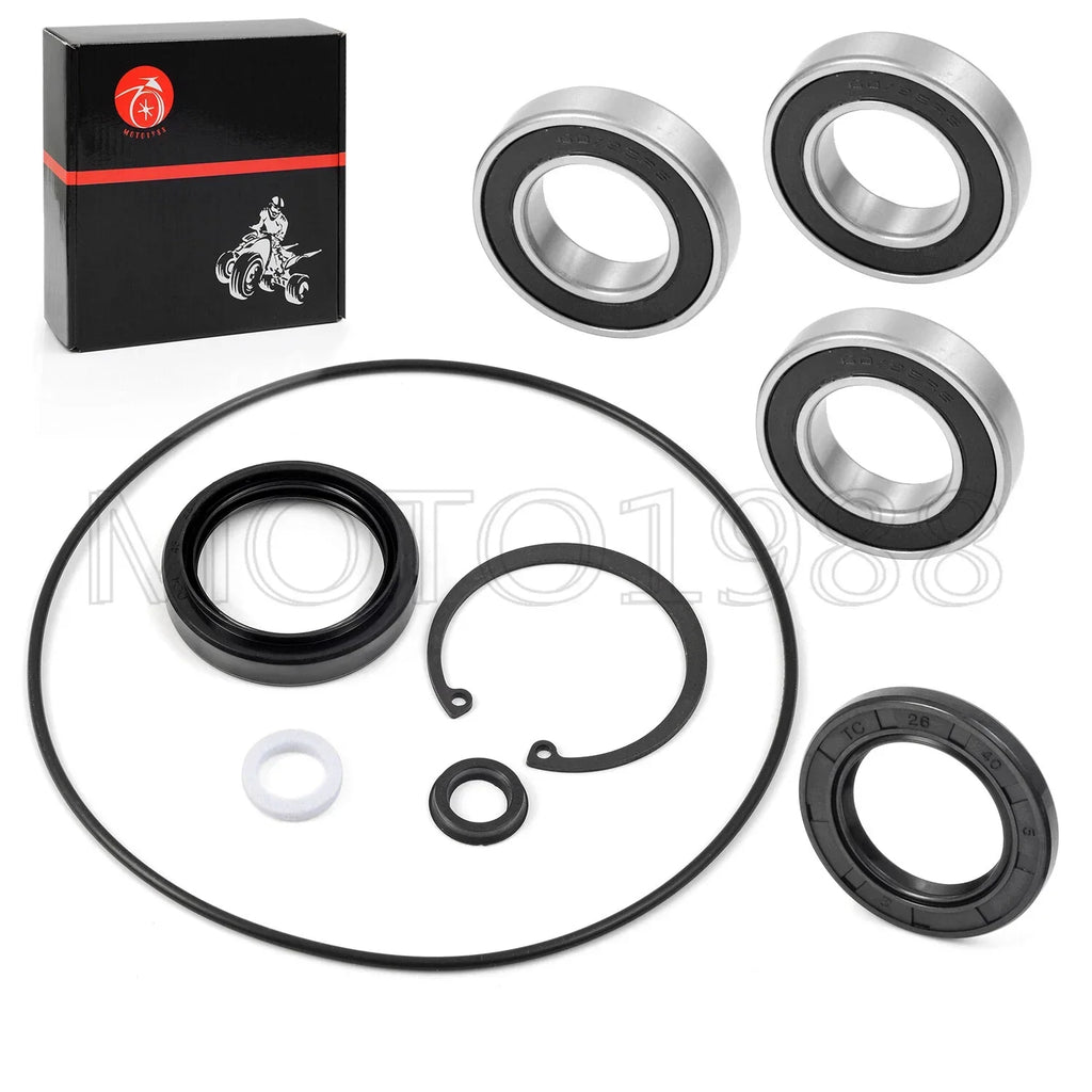 Rear Axle Brake Drum Kit Bearings & Seals for Honda Recon (1997–2006)
