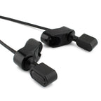 Black Front Fork Turn Signal Indicator Light for Harley FXR (1987-2000)