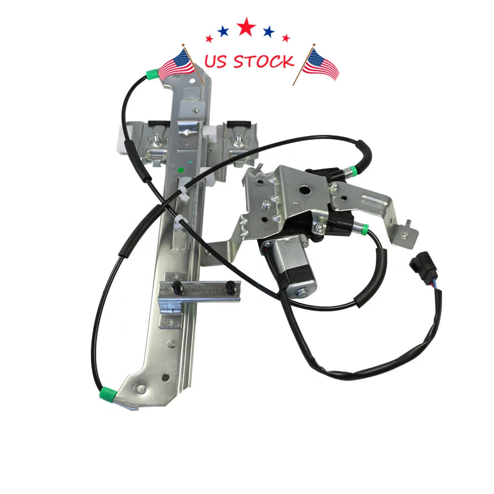 Rear Left Window Regulator Motor for Chevy GMC Tahoe Escalade (2000-2006)
