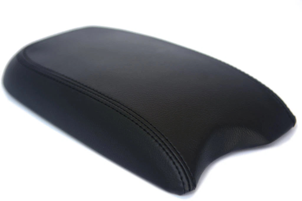 Center Console Armrest Cover for Hyundai Santa Fe (2001–2006) Black Leather