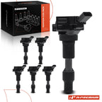 Set of 6 Ignition Coils for Kia Sedona (2018–2021), Sorento (2018–2020), Telluride (2020), Hyundai