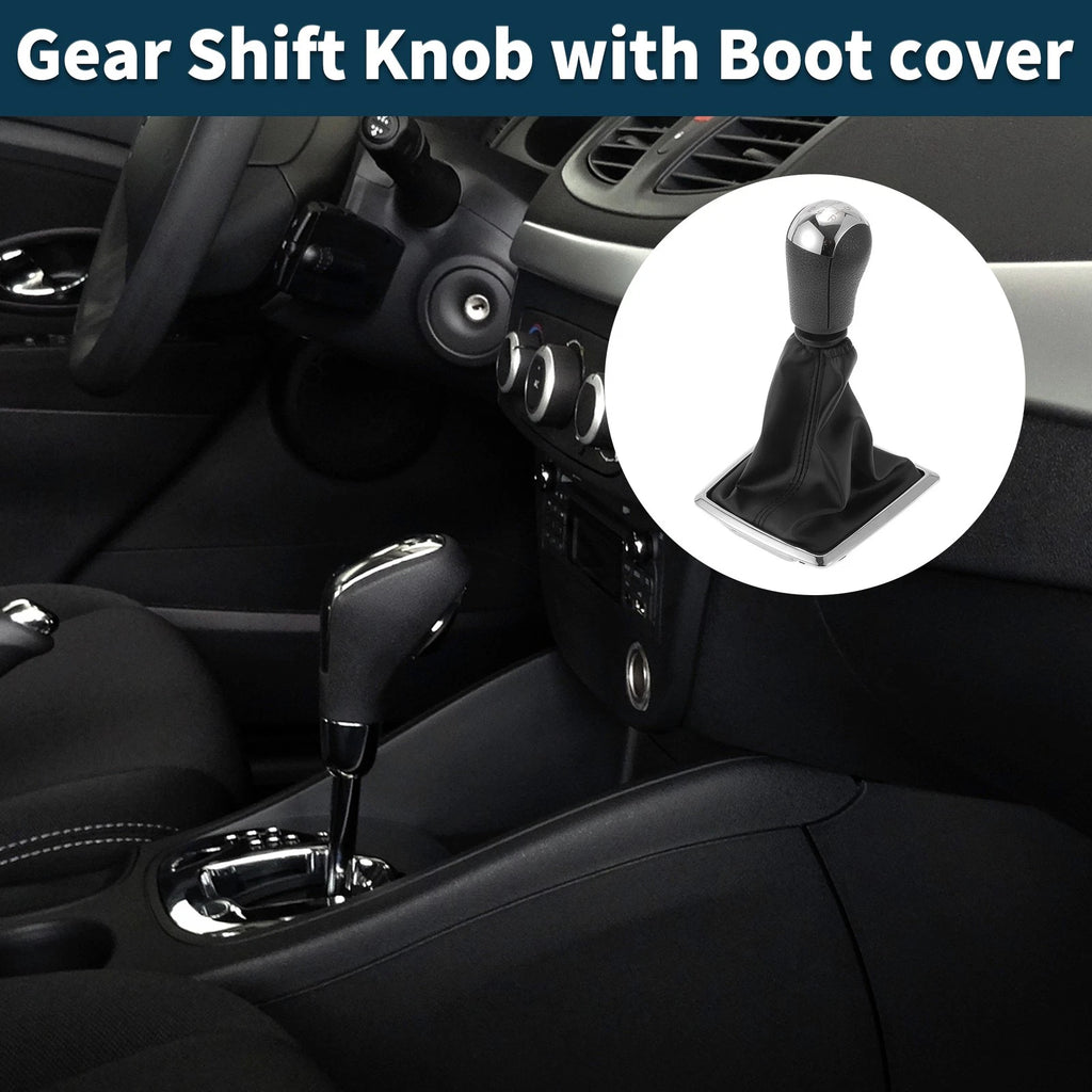 5 Speed Manual Gear Shift Knob with Cover for Ford Focus (2000–2011)
