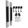 Nerf Bars Side Step Running Board for Ford F-250 (1999–2016) Black 6"