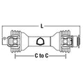 Complete Driveline PTO Shaft for Vermeer Disc Mowers 5030 5040