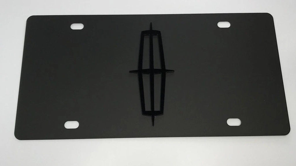 License Plate Frame Black Heavy Duty for Lincoln (2000–2024)