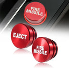 Fire Missile Eject Button 2 x Car Cover Accessories for All Makes