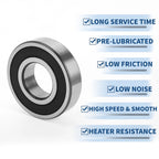 Deep Groove Ball Bearing 6309DDU for Scooter Skateboard Wheel (45x100x25mm)