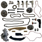 Engine Timing Chain Kit with Water Pump for Ford Explorer Flex Taurus Edge (2009–2019)